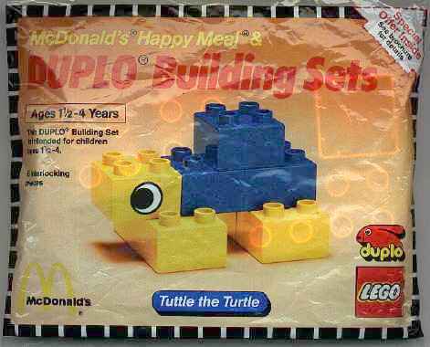 Конструктор LEGO (ЛЕГО) Duplo 1640 Tuttle the Turtle