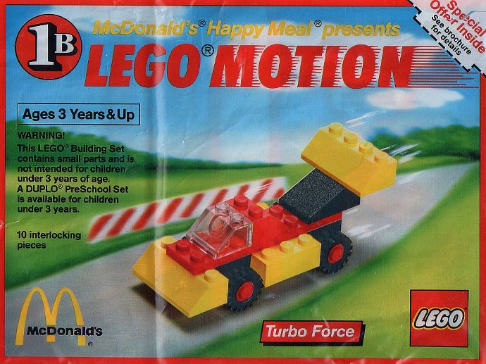 Конструктор LEGO (ЛЕГО) Basic 1647 Turbo Force