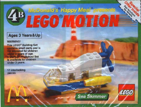 Конструктор LEGO (ЛЕГО) Basic 1649 Sea Skimmer