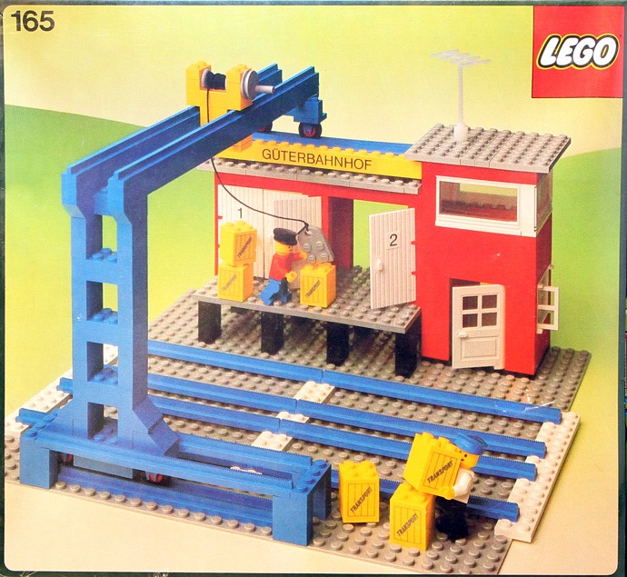 Конструктор LEGO (ЛЕГО) Trains 165 Cargo Station