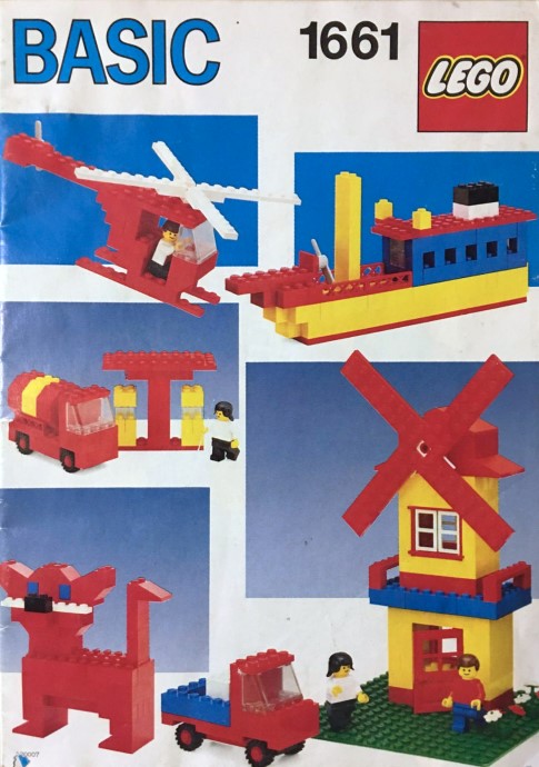 Конструктор LEGO (ЛЕГО) Basic 1661 Basic Building Set