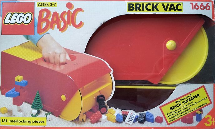 Конструктор LEGO (ЛЕГО) Basic 1666 Brick Vac