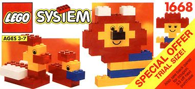 Конструктор LEGO (ЛЕГО) Basic 1668 Special Offer Trial Size