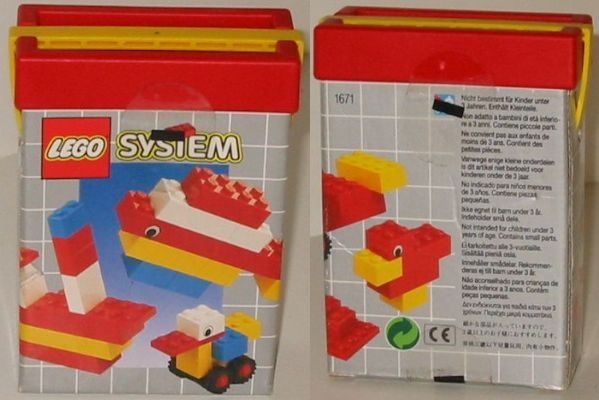 Конструктор LEGO (ЛЕГО) Basic 1671 Trial Size Box