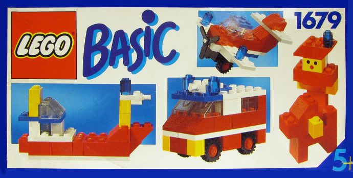 Конструктор LEGO (ЛЕГО) Basic 1679 Basic Building Set, 5+