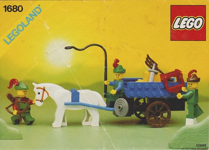 Конструктор LEGO (ЛЕГО) Castle 1680 Crusader's Cart