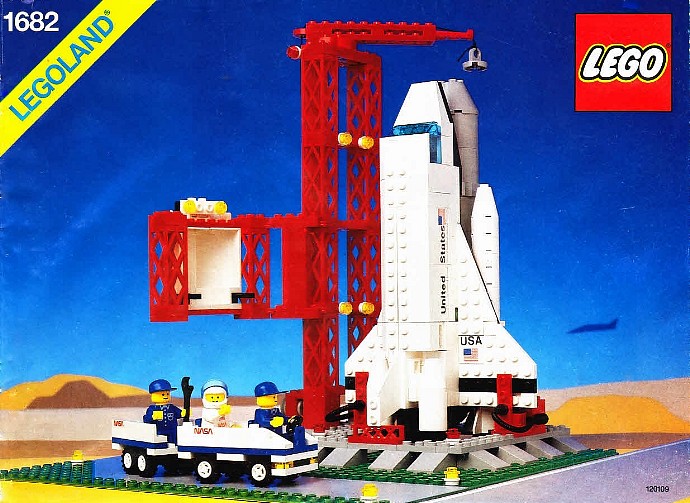 Space Shuttle Launch 1682 Town LEGO