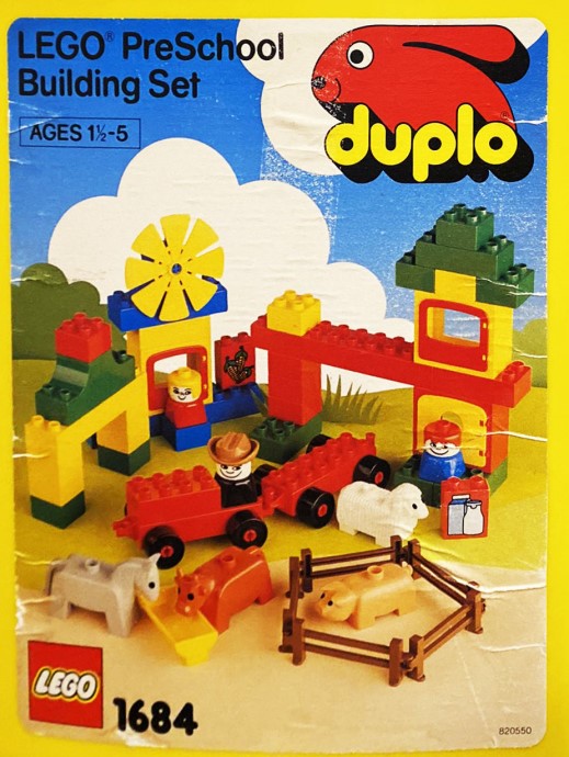 Конструктор LEGO (ЛЕГО) Duplo 1684 DUPLO Bucket