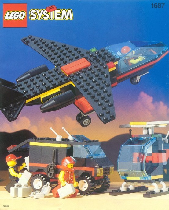 Конструктор LEGO (ЛЕГО) Town 1687 Midnight Transport