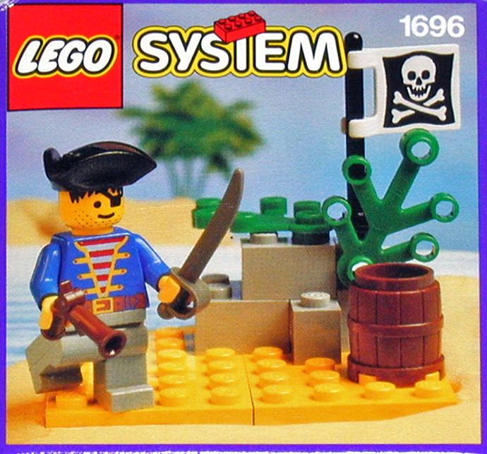 Конструктор LEGO (ЛЕГО) Pirates 1696 Pirate Lookout