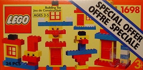 Конструктор LEGO (ЛЕГО) Basic 1698 Basic Building Set 3+, Special Offer