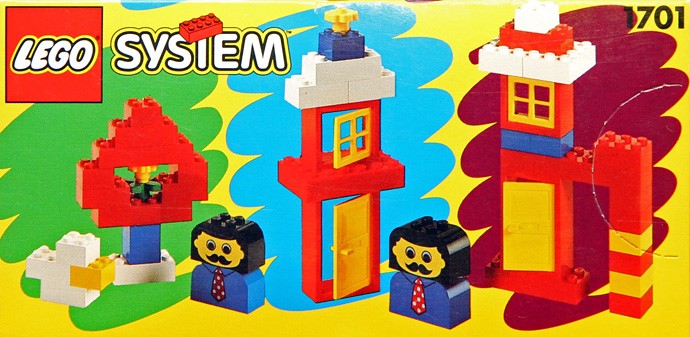 Конструктор LEGO (ЛЕГО) Basic 1701 Mini Box, 3+