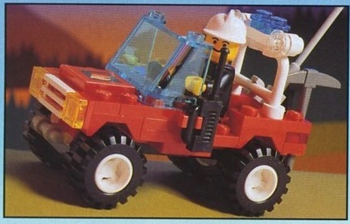 Конструктор LEGO (ЛЕГО) Town 1702 Fire Fighter 4 x 4