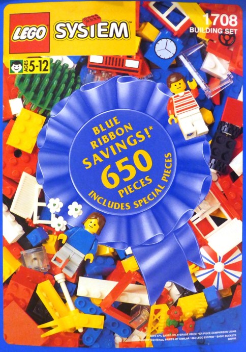 Конструктор LEGO (ЛЕГО) Basic 1708 Blue Ribbon Savings!