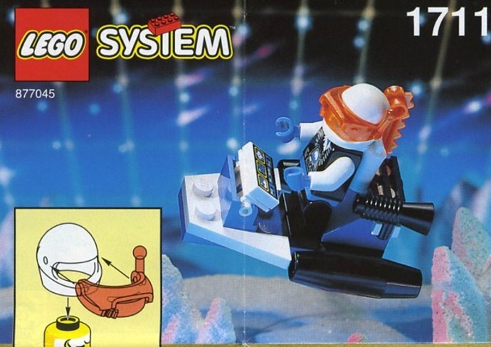 Конструктор LEGO (ЛЕГО) Space 1711 Ice Planet Scooter