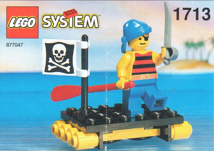 Конструктор LEGO (ЛЕГО) Pirates 1713 Shipwrecked Pirate