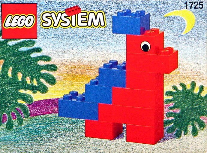 Конструктор LEGO (ЛЕГО) Basic 1725 Dinosaur