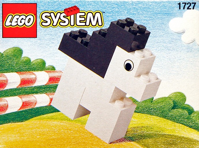 Конструктор LEGO (ЛЕГО) Basic 1727 Cow