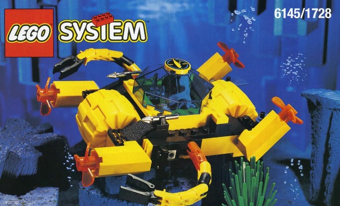 Конструктор LEGO (ЛЕГО) Aquazone 1728 Crystal Crawler