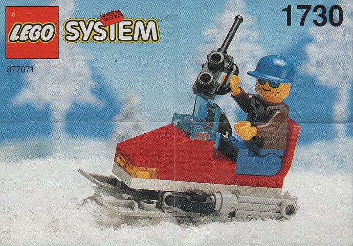 Конструктор LEGO (ЛЕГО) Town 1730 Snow Scooter