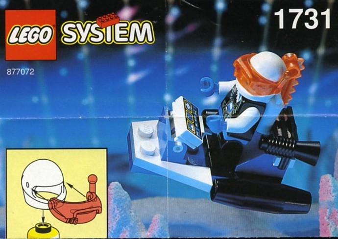 Конструктор LEGO (ЛЕГО) Space 1731 Ice Planet Scooter