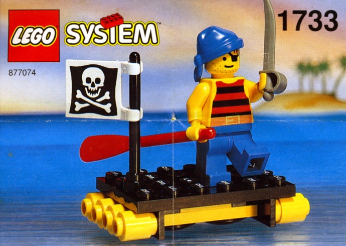 Конструктор LEGO (ЛЕГО) Pirates 1733 Shipwrecked Pirate