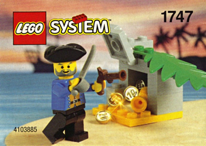 Конструктор LEGO (ЛЕГО) Pirates 1747 Treasure Surprise