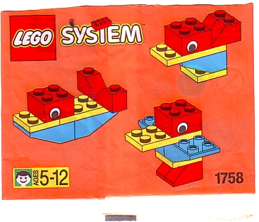 Конструктор LEGO (ЛЕГО) Basic 1758 Animals