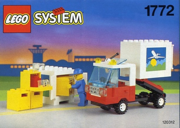 Конструктор LEGO (ЛЕГО) Town 1772 Airport Container Truck