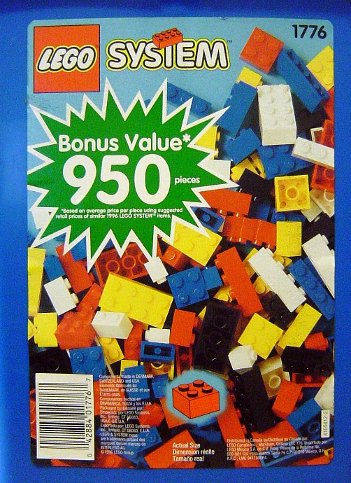 Конструктор LEGO (ЛЕГО) Basic 1776 Bonus Value Bucket