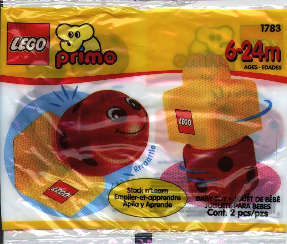Конструктор LEGO (ЛЕГО) Primo 1783 Primo Rattle