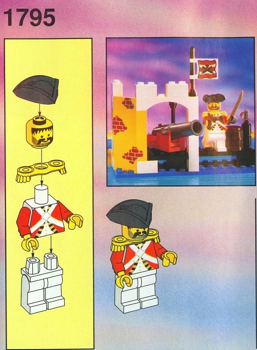 Конструктор LEGO (ЛЕГО) Pirates 1795 Imperial Cannon