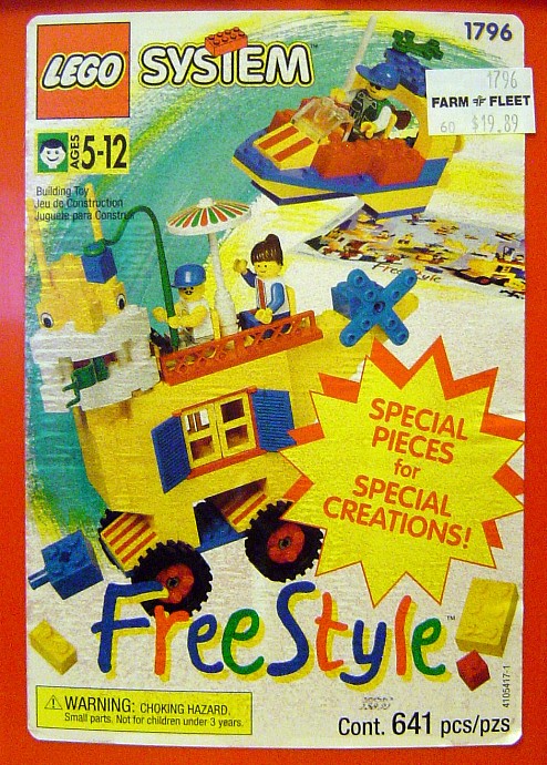 Конструктор LEGO (ЛЕГО) Freestyle 1796 Freestyle Bucket