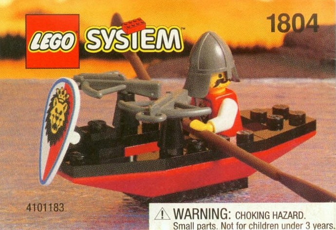 Конструктор LEGO (ЛЕГО) Castle 1804 Crossbow Boat