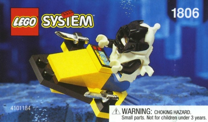Конструктор LEGO (ЛЕГО) Aquazone 1806 Underwater Scooter