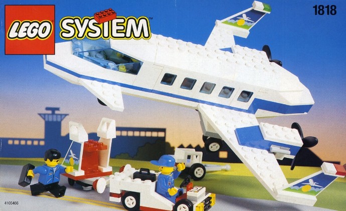 Конструктор LEGO (ЛЕГО) Town 1818 Aircraft and Ground Support Equipment and Vehicle.