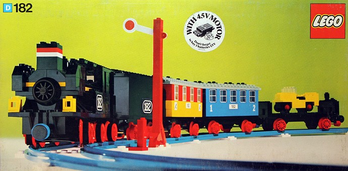Конструктор LEGO (ЛЕГО) Trains 182 Train Set with Motor