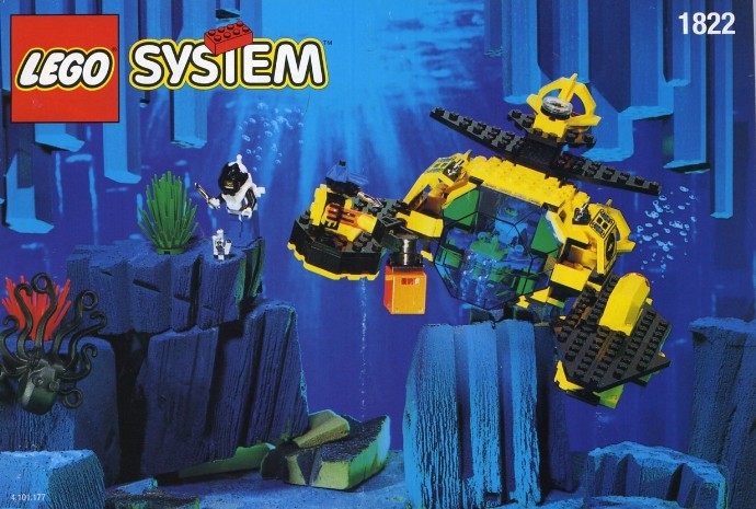 Конструктор LEGO (ЛЕГО) Aquazone 1822 Sea Claw 7
