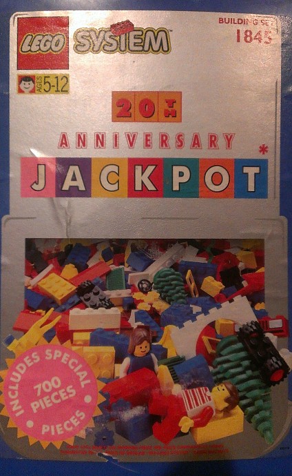 Конструктор LEGO (ЛЕГО) Basic 1845 20th Anniversary Jackpot Bucket