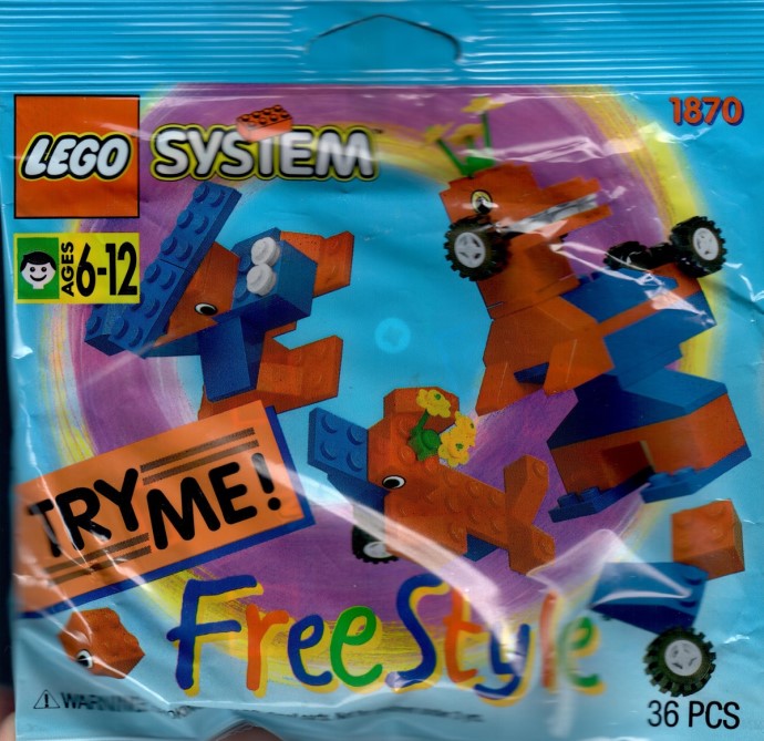 Конструктор LEGO (ЛЕГО) Freestyle 1870 Trial Size Bag