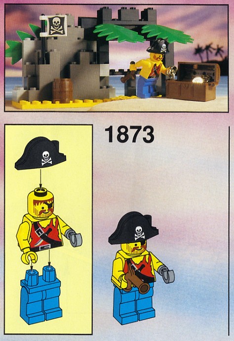 Конструктор LEGO (ЛЕГО) Pirates 1873 Pirates Treasure