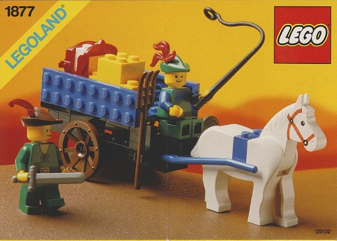 Конструктор LEGO (ЛЕГО) Castle 1877 Crusader's Cart