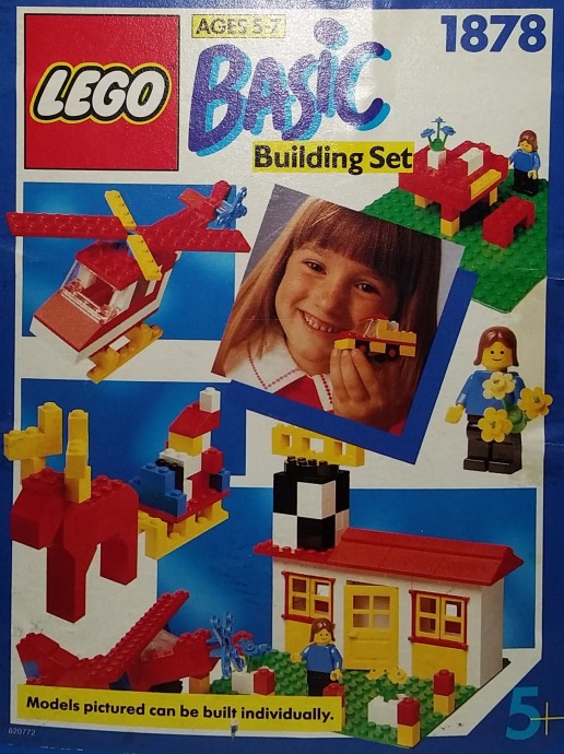 Конструктор LEGO (ЛЕГО) Basic 1878 Small Bucket