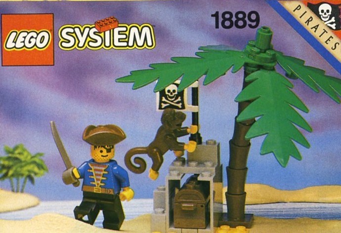 Конструктор LEGO (ЛЕГО) Pirates 1889 Pirates Treasure Hold