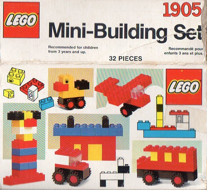 Конструктор LEGO (ЛЕГО) Basic 1905 Mini Building Set