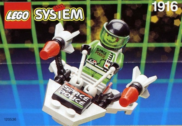 Конструктор LEGO (ЛЕГО) Space 1916 Starion Patrol