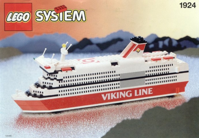 Конструктор LEGO (ЛЕГО) Promotional 1924 Viking Line Ferry