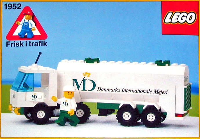 Конструктор LEGO (ЛЕГО) Town 1952 Milk Truck