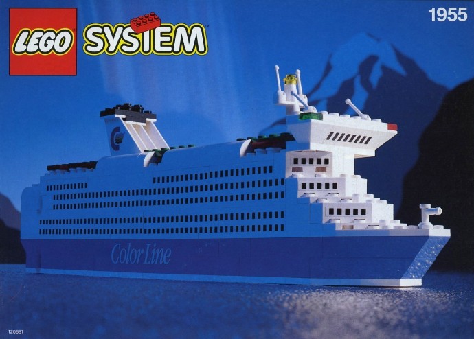 Конструктор LEGO (ЛЕГО) Promotional 1955 Color Line Ferry