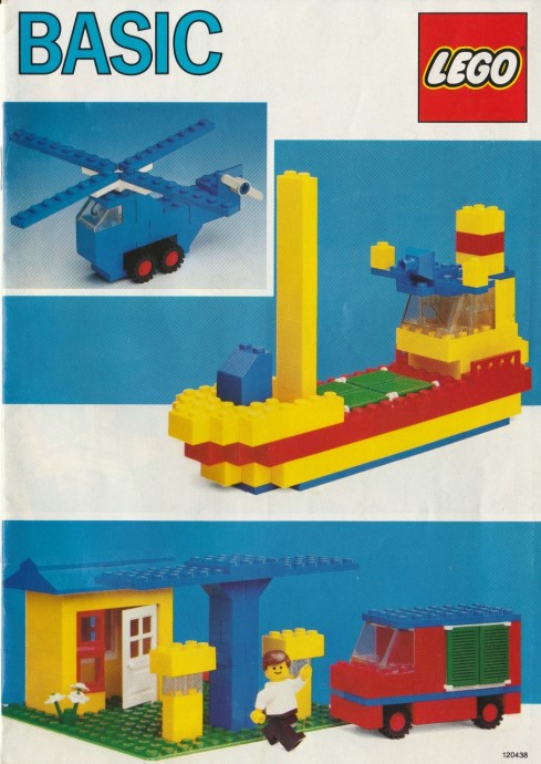 Конструктор LEGO (ЛЕГО) Basic 1962 Basic Building Set